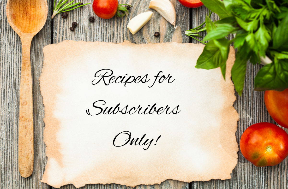 Recipes for 360 Wellness Journey Subscribers only.